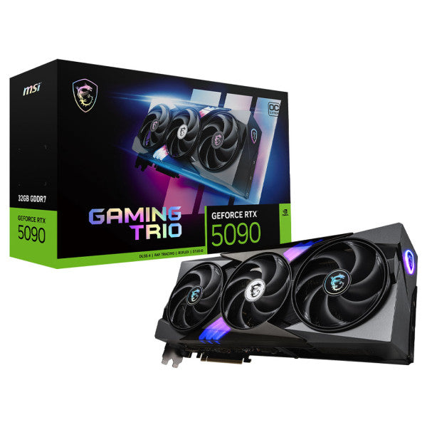 MSI GeForce RTX 5090 GAMING TRIO OC 32GB GDDR7 MSI GeForce RTX 5090 GAMING TRIO OC 32GB GDDR7